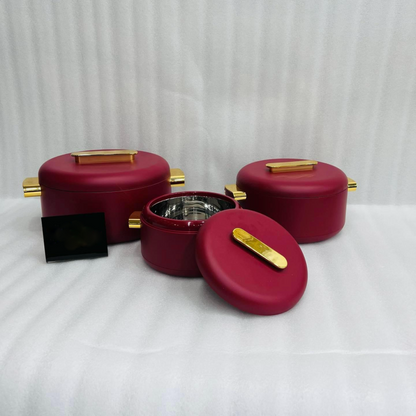 Colorful 3 Pcs Hot Pot Set