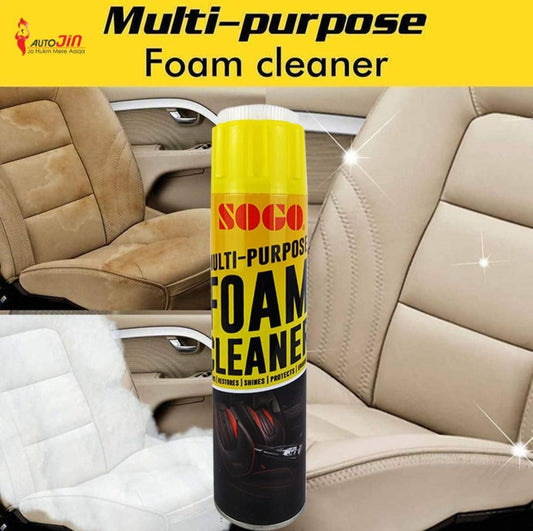 SOGO MULTI-PURPOSE LIKE FABRIC, CARPET, LEATHER, ETC. FOAM CLEANER –