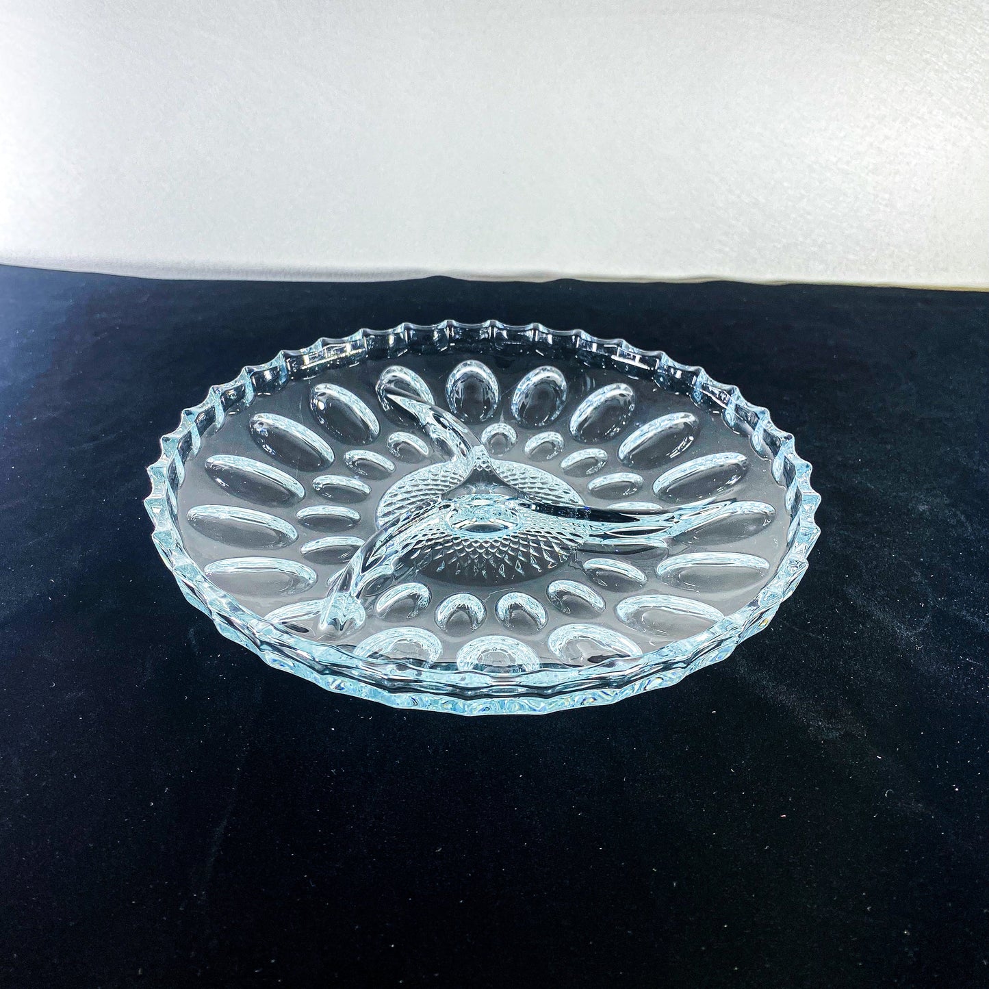 Deluxe Crystal Serving Platte