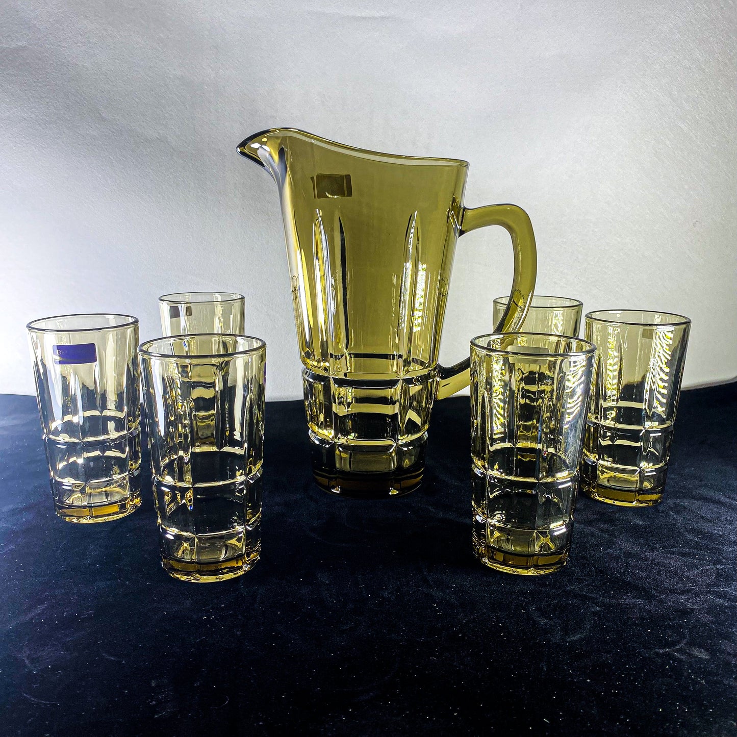 Water Jug Set with Six Glasses