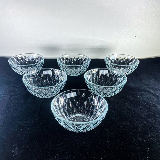 7 pcs Crystal Elegance Dessert Bowl Set