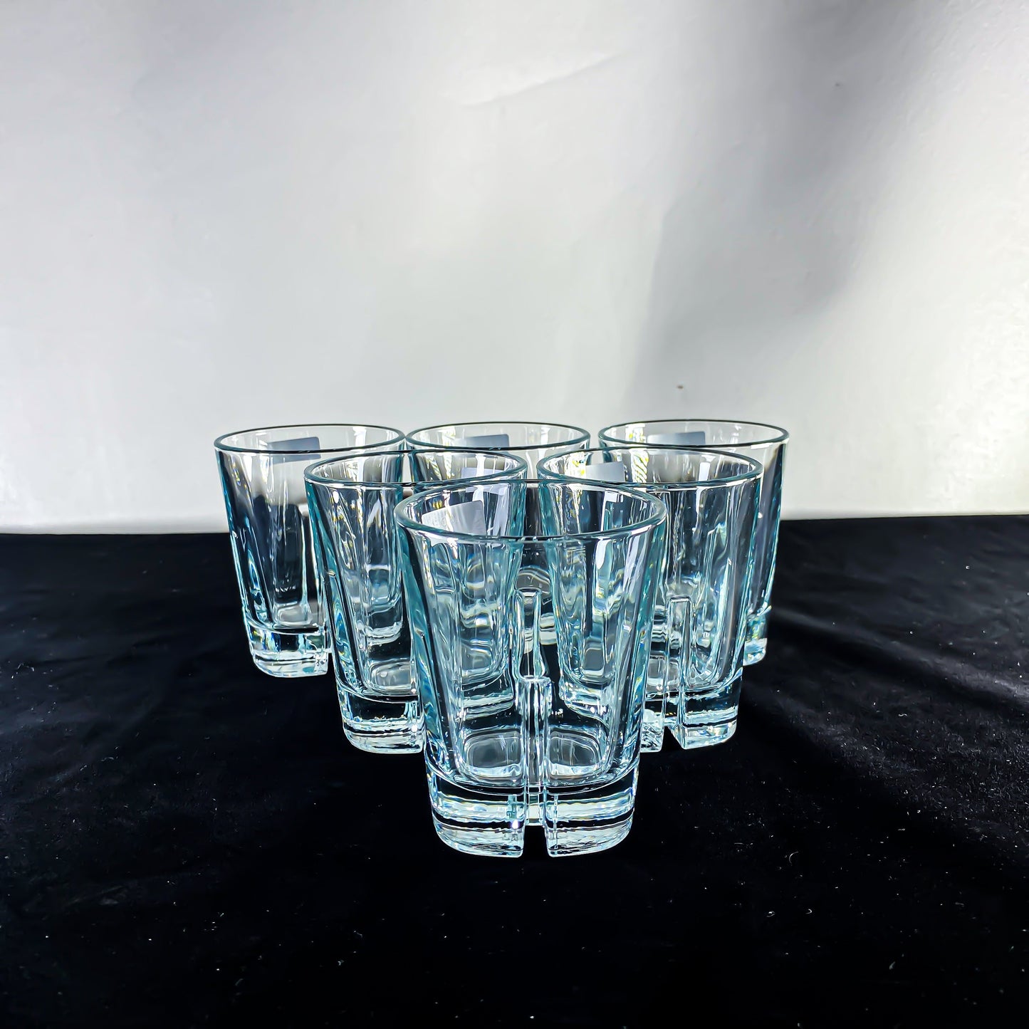 6 PCS CRYSTAL CLEAN WATER GLASS SET FOR JUICE OR DRINK ETC 200ml