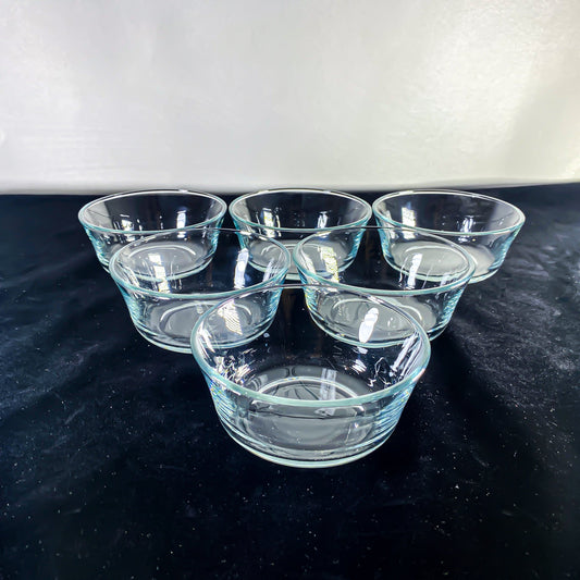 6 pcs Crystal Clarity Dessert Bowls, Icecream bowl, salad bowl, 115mm