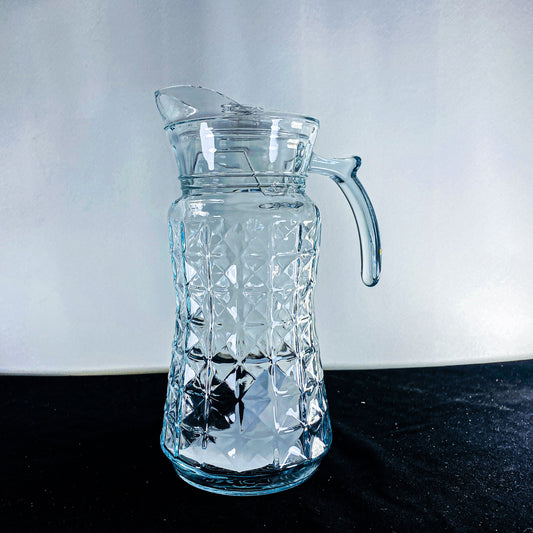 1 pcs 1700ml Crystal Clear Jug Elegant Transparency for Stylish Beverage Serving jug, for juice , drinks, water jug