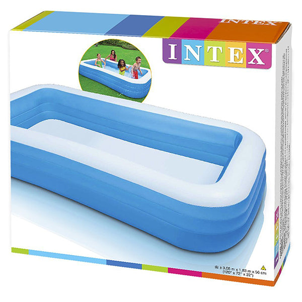 INTEX Swim Center Family Pool (120" L x 72" W 22" H)