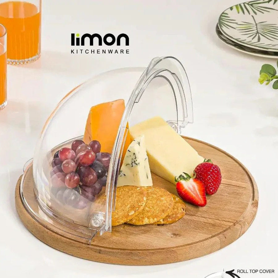 Grandeur Roll-Top Serving Tray (2179) by Limon