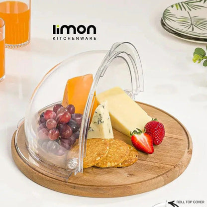 Grandeur Roll-Top Serving Tray (2179) by Limon