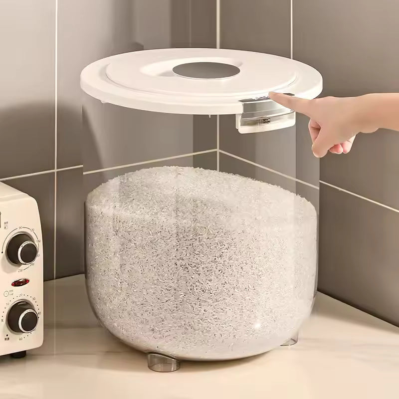 Sealed Flip-Lid Rice Storage Container
