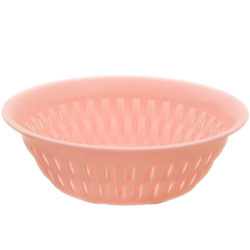 Limon Small Bamboo Round Basket