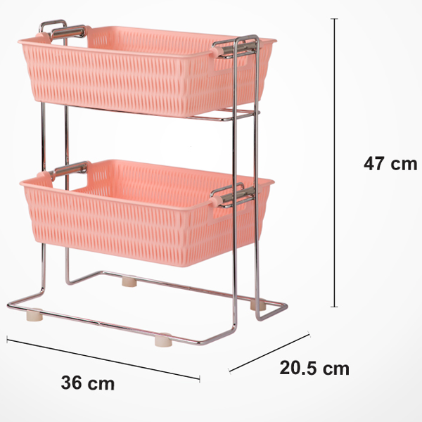 Limon 2 Floor Rectangle Onion Rack