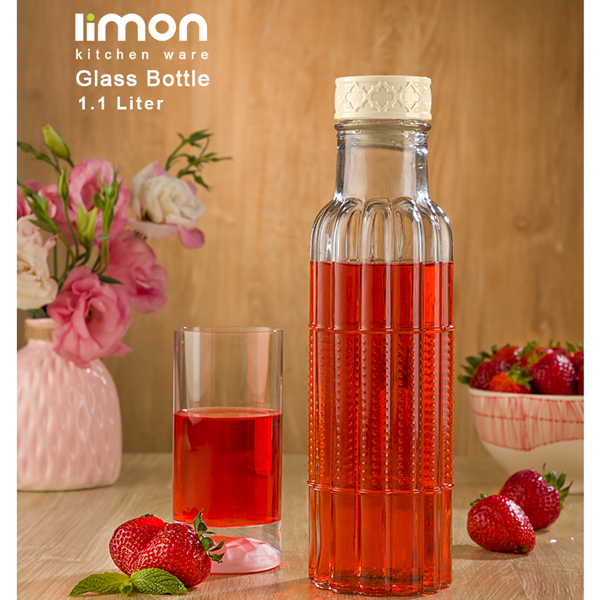 Limon Glass Bottle With Plastic Cap