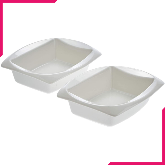 Symphony Rectangle Baker Set 2Pcs