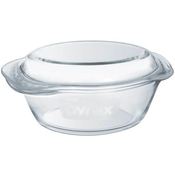 Pyrex Round Bakeware Borosilicate Glass Casserole