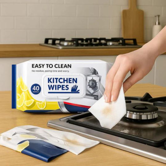 Disposable Kitchen Cleaning Wipes – Quick & Hygienic Surface Cleaning Sheets | Adornia.pk