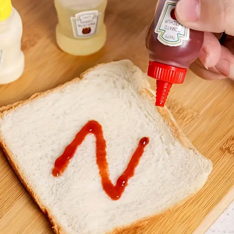 Large Plastic Squeeze Bottle Pack Of 4