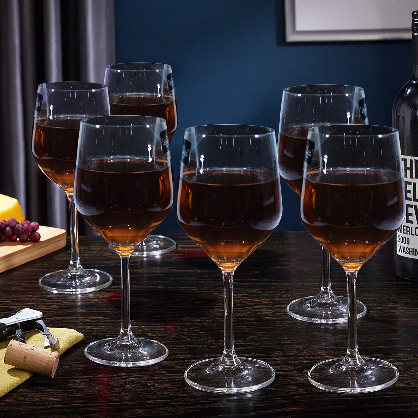 Stemware Large Wine Glass Set (Pack of 6)