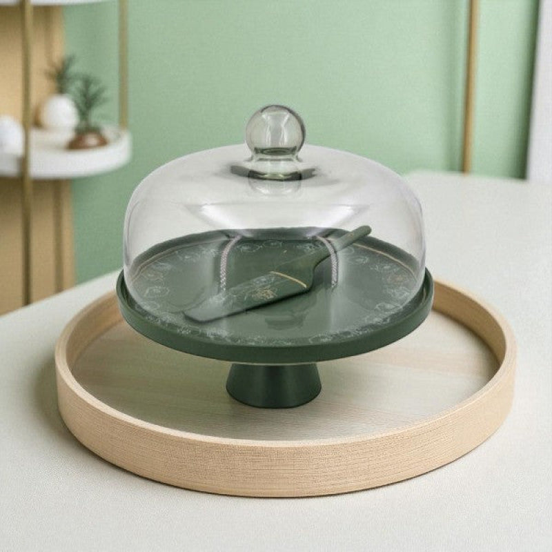 CAKE SET W/COVER 4c-MK222