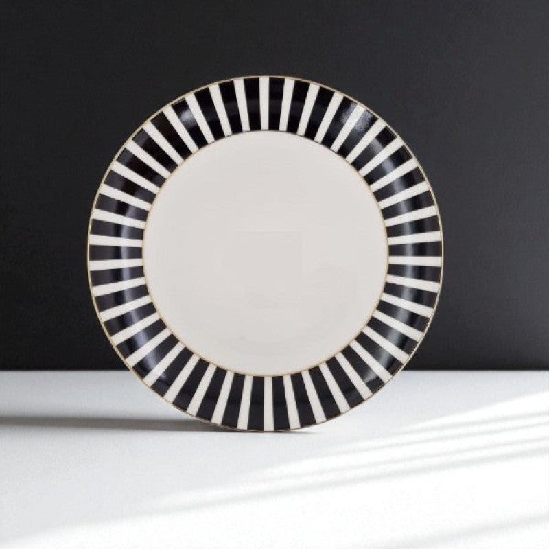 Angela Porcelain Single Plate 24c MK80 | Elegant Dinnerware Plate Adornia Pakistan