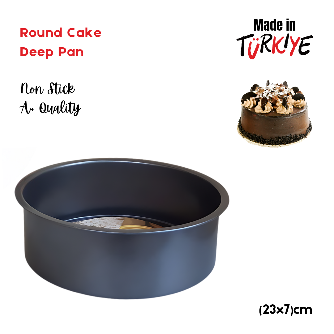 Round Cake Deep Pan (23x7)cm