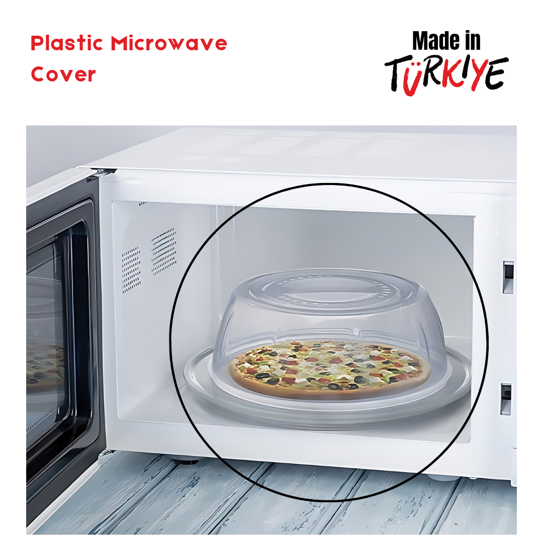 PLASTIC  MICROWAVE COVER