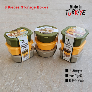 9 Pieces Storage Boxes