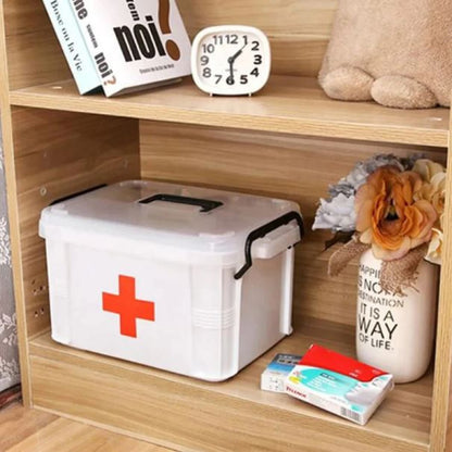 First Aid Kit Medicine Storage Box