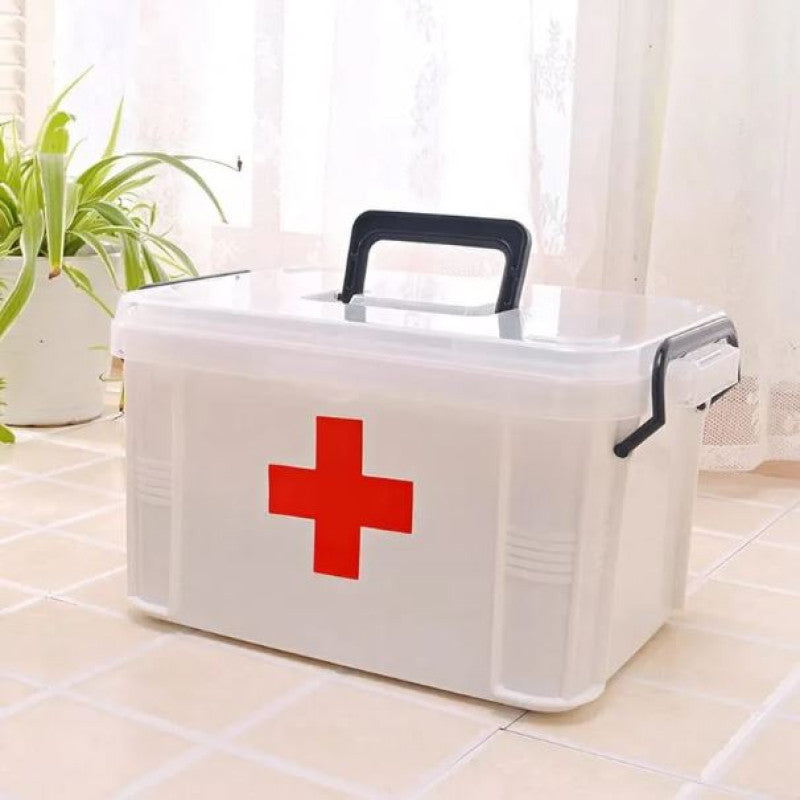 First Aid Kit Medicine Storage Box