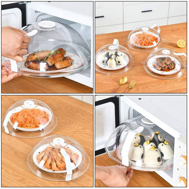 Microwave Splatter Cover With Handle