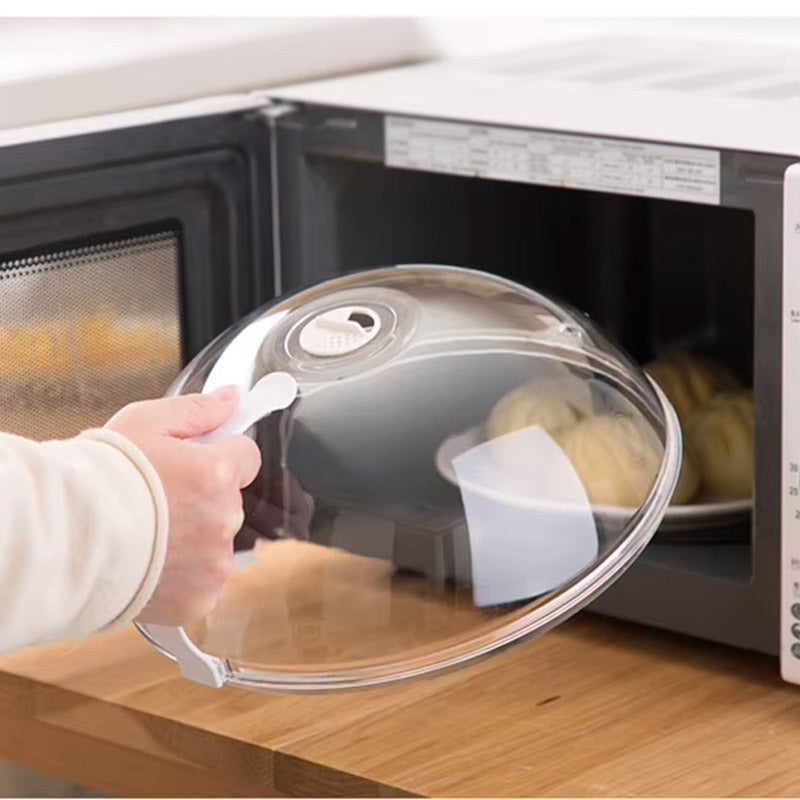 Microwave Splatter Cover With Handle