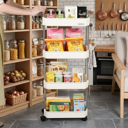 The GlideStack Slim Storage Utility Cart Narrow Trolley