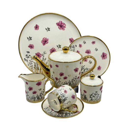 Ceramic Tea Sets 24pcs