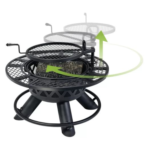 New Style Outdoor Firepit BBQ Grill