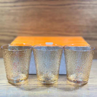 Pebble Textured Glass Set