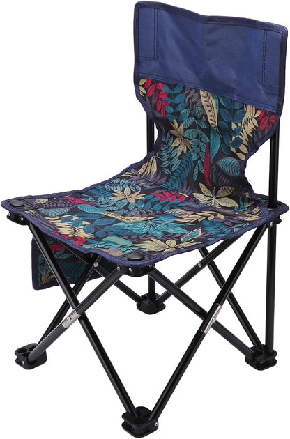 Portable Waterproof Fishing Folding Chair, Outdoor Camping Chair for Fishing Beach