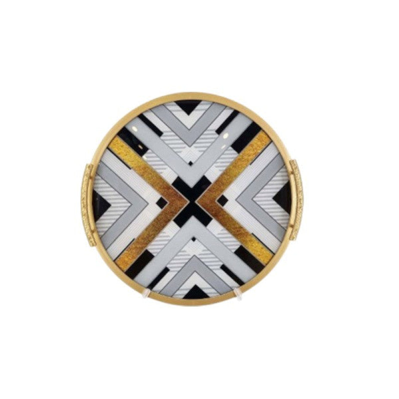 Single Round Tray ANGELA 6c-RY158