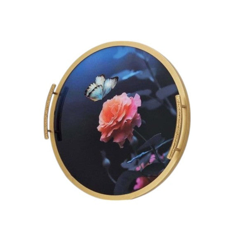 RY232 Round Tray ANGELA 6c