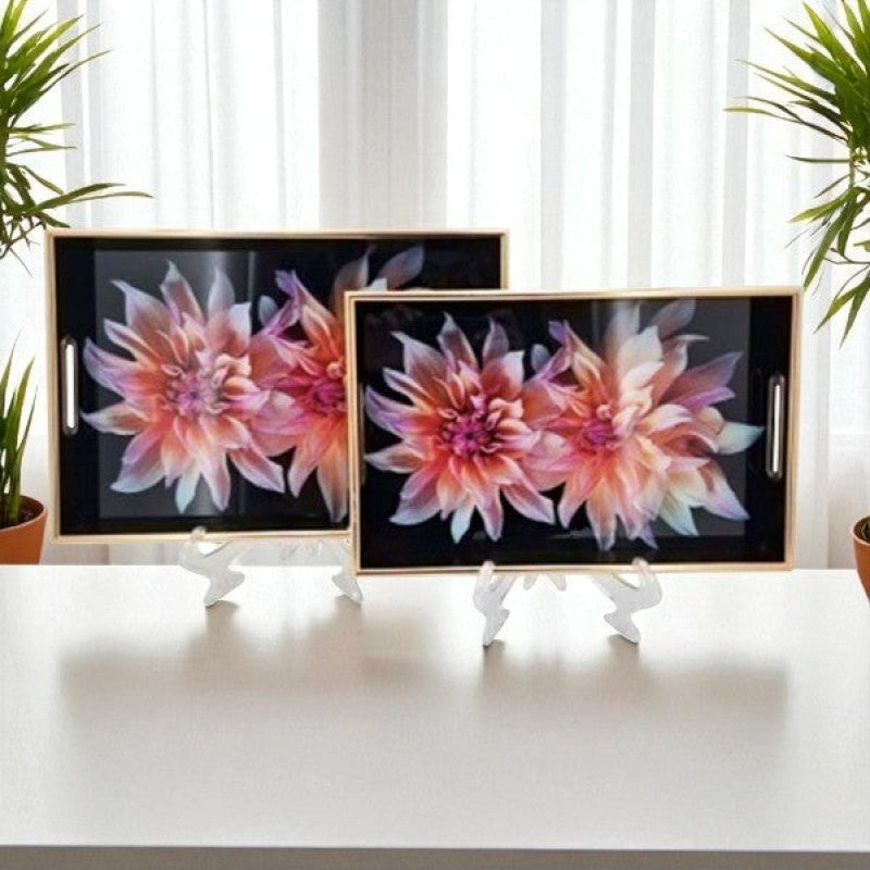 Rect 2Pcs Serving Tray 4c-RY253