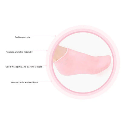 Anti-foot-crack Silicon Socks