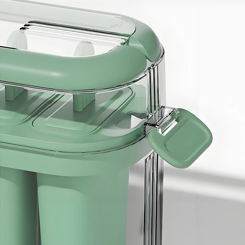 Handheld Popsicle Mold – Reusable Ice Cream Maker Tray