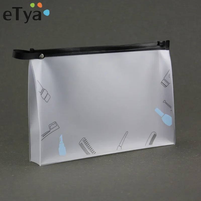 Women’s Transparent Travel Cosmetic Bag – Makeup Organizer