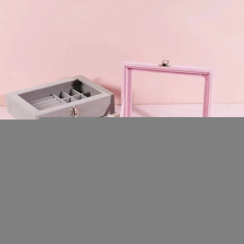 Jewelry Display Holder Earrings Necklaces Storage Organizer