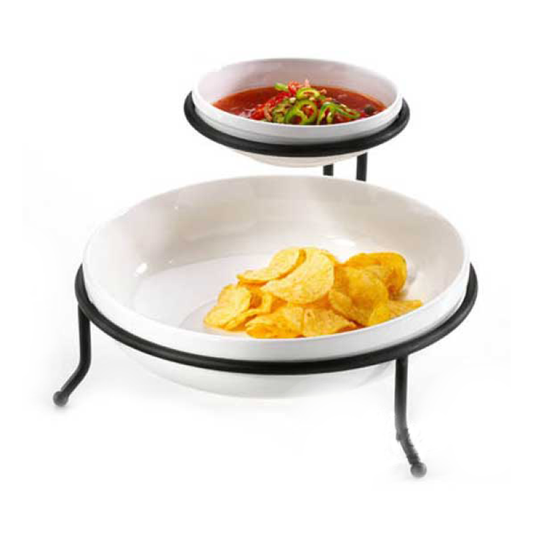 Symphony Wire Chip & Dip Stand