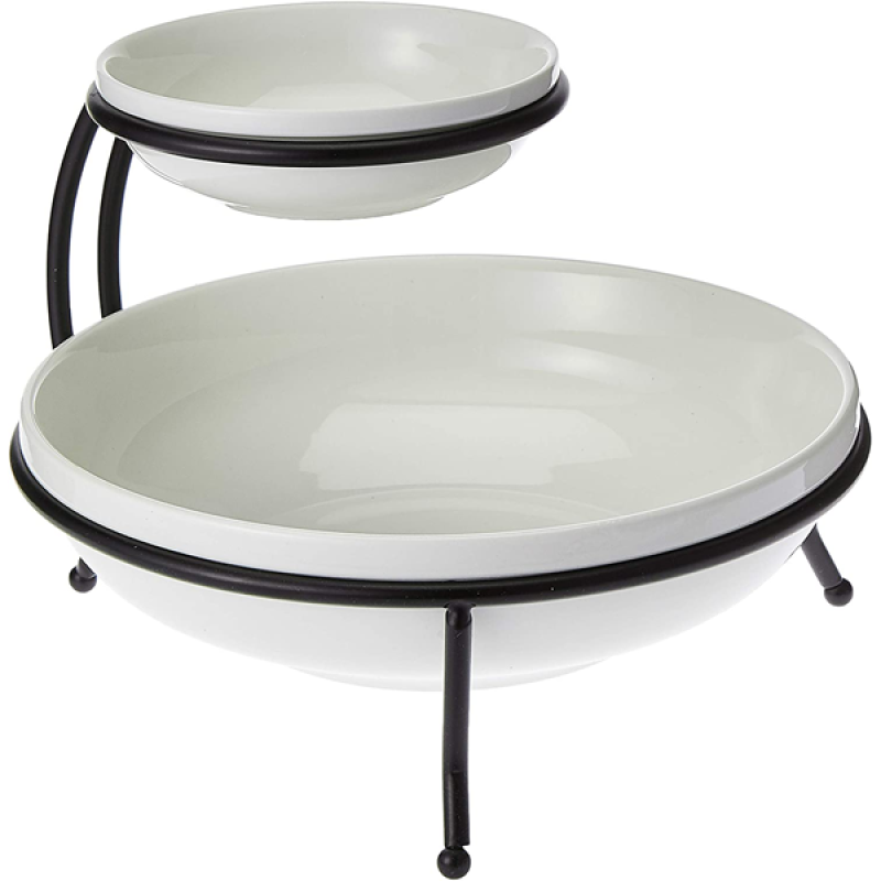 Symphony Wire Chip & Dip Stand