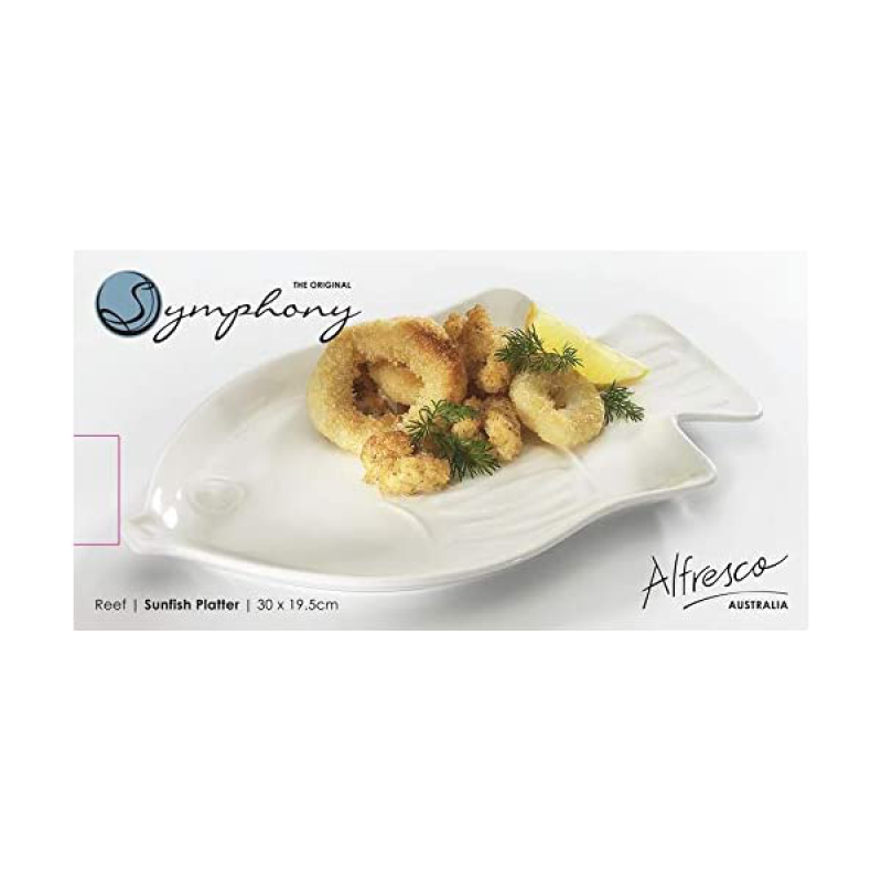 Symphony Reef Sunfish Platter 30x19.5cm