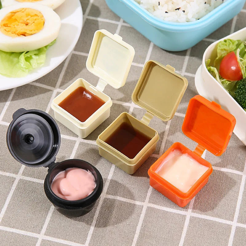 Mini Dip Container Set – 4-Pcs Sauce & Condiment Cups