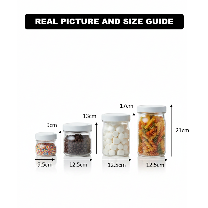 Smart Series Airtight Spice Jars by Ziba