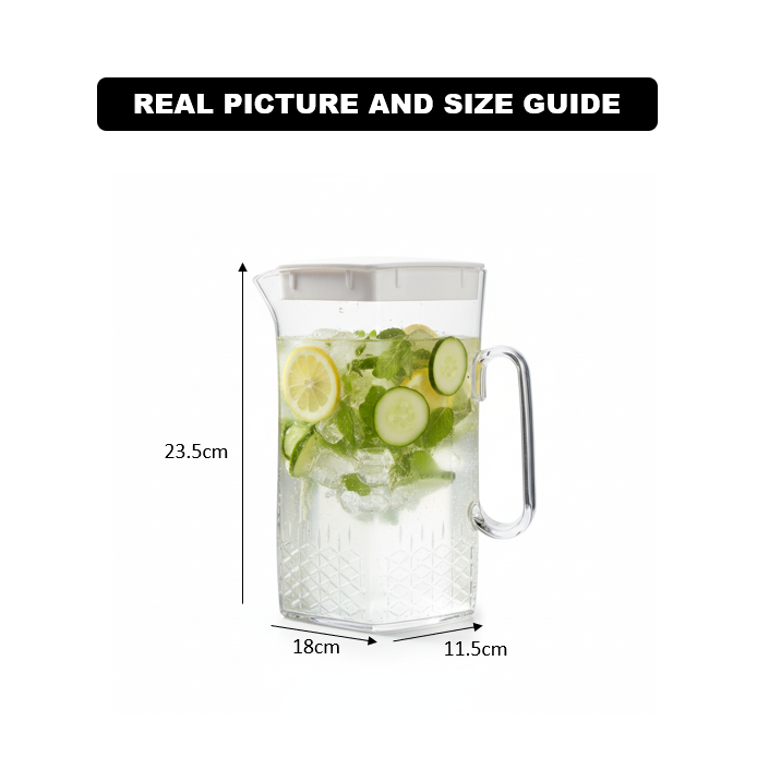 3L Square Pitcher (1816) by Limon