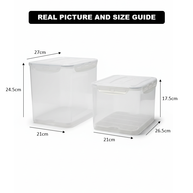 UltraGuard Multi-Purpose Lockable & Airtight Storage Box by Limon