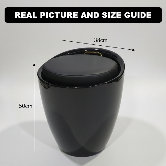 ComfortVault Luxe Storage Stool (1862) by Limon