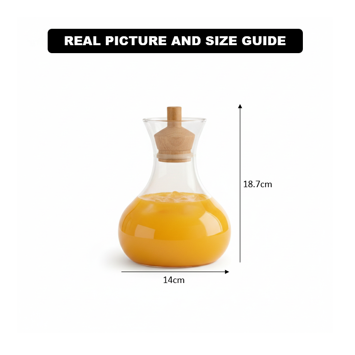 Glass Carafe 950ML (2268) by Limon